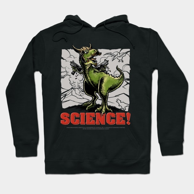 Because Science - AWESOMEOSAURUS! Hoodie by vincentcarrozza